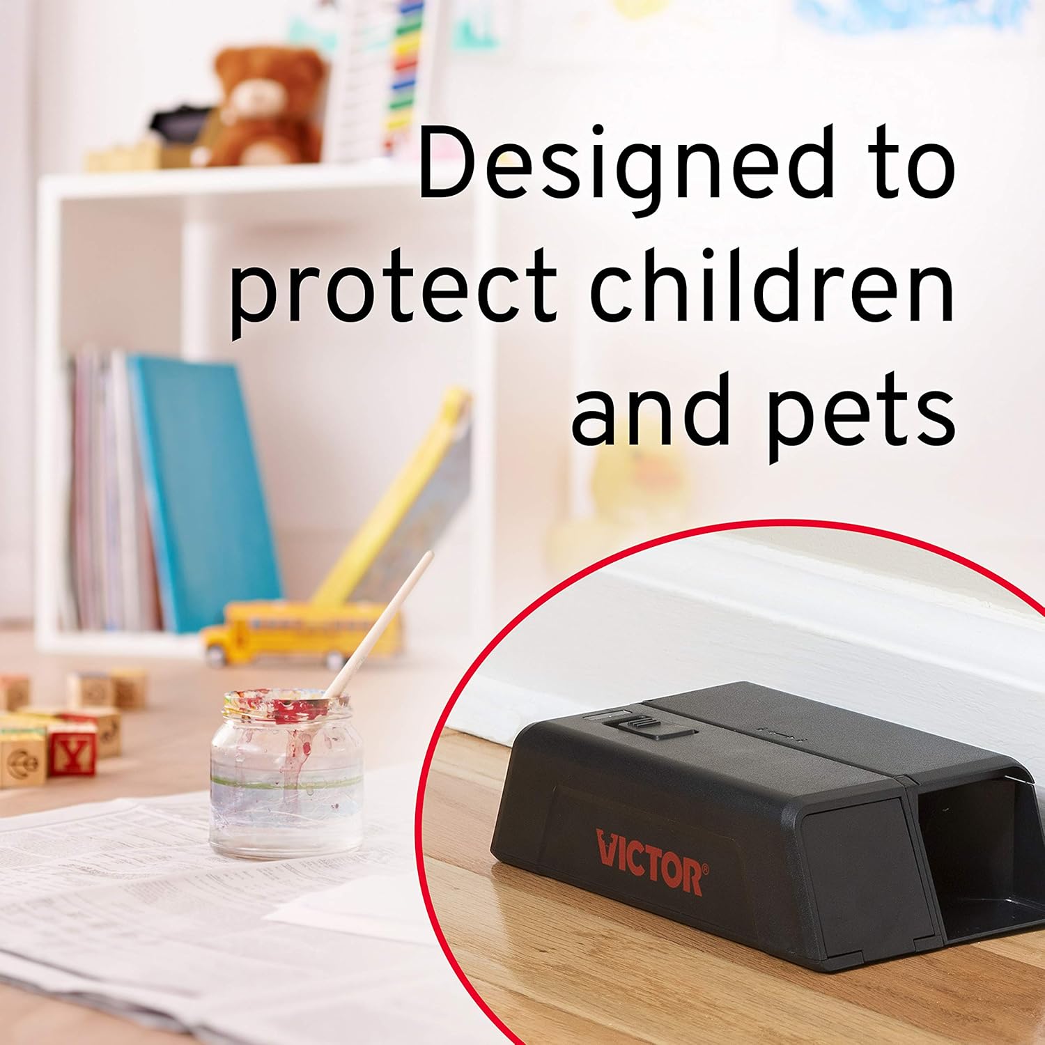 Victor® M250B – Elektronická pasca na myši pre interiér bez dotyku a videnia – Obrázok 13