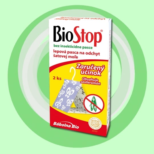 BioStop lep šatová moľa 2ks/bal – Obrázok 3