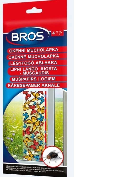 BROS mucholapka na okno 4ks – Obrázok 2