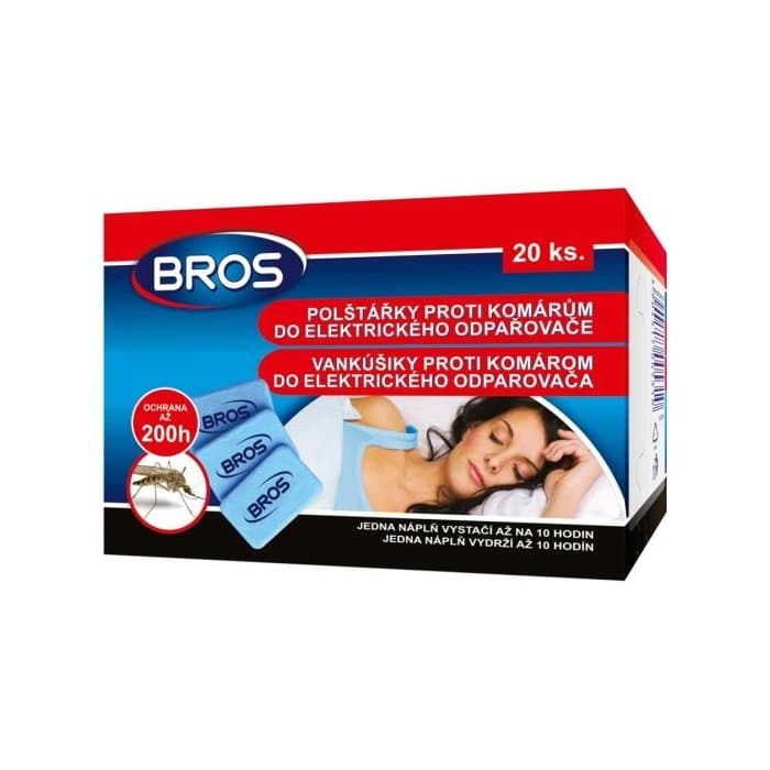 BROS elektrický odparovač náhradné vankúšiky proti komárom – Obrázok 2