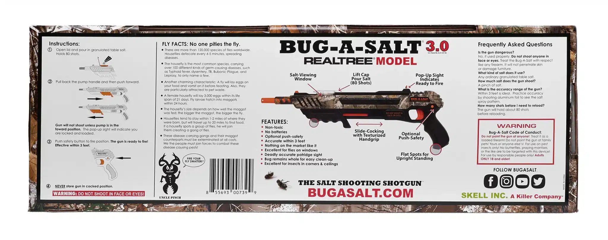 Brokovnica na hmyz Bug-A-Salt Limited Edition Realtree Camo 3.0 – Obrázok 7