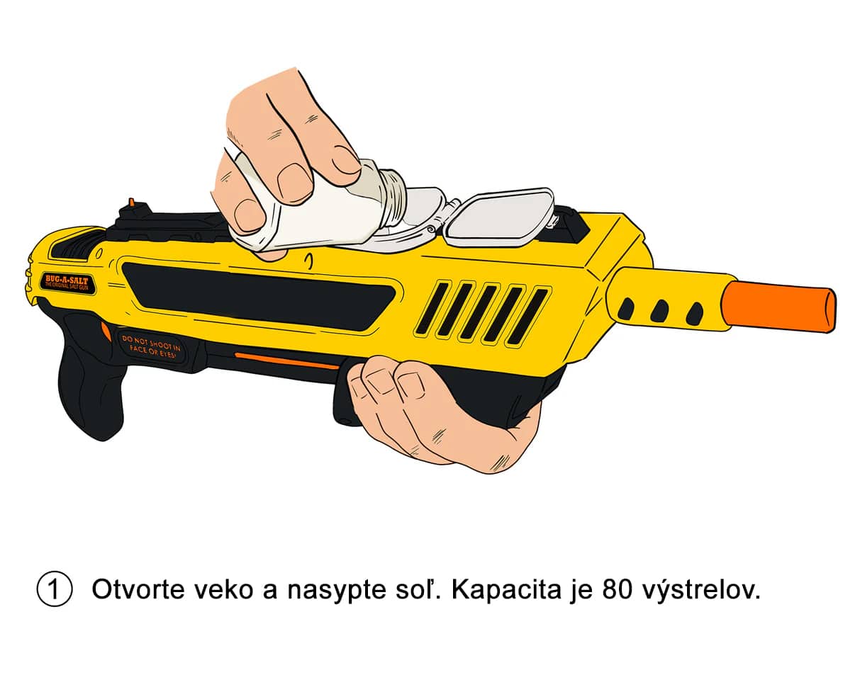 Brokovnica na hmyz Bug-A-Salt Black Fly Edition 3.0 – Obrázok 10