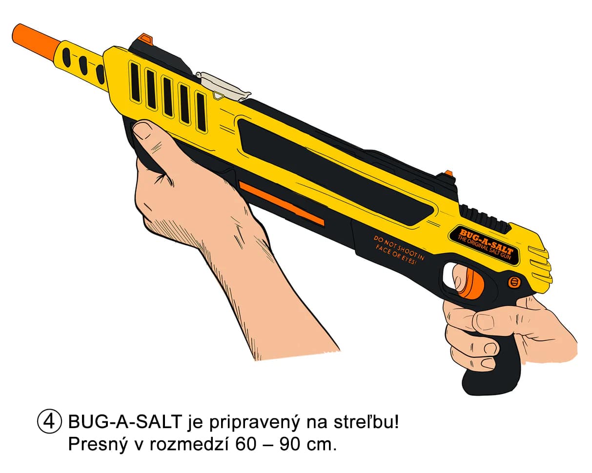 Brokovnica na hmyz Bug-A-Salt Black Fly Edition 3.0 – Obrázok 13